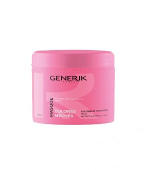 Masque cheveux colorés...