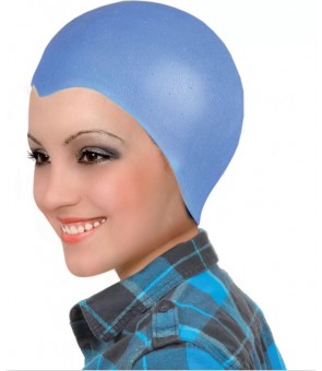 Bonnet silic-caout bleu...