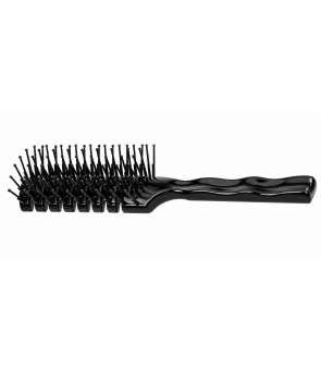 Brosse Afro perlée noir