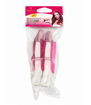 Pince sépare mèche rose