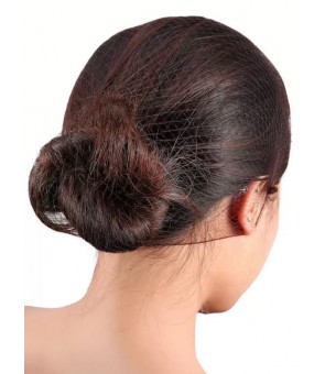Filet à chignon Noir