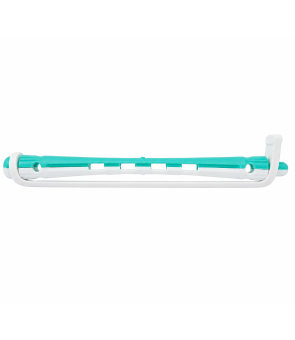Bigoudis vert/blanc L80 D6mm