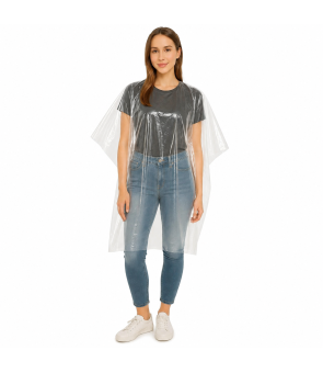 Peignoir cape jetable