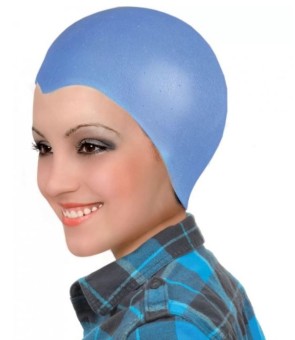 Bonnet silic-caout bleu...