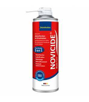 Spray désinfectant et...