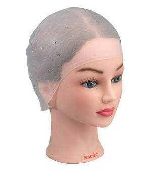 bonnet mèche prétroué silicone