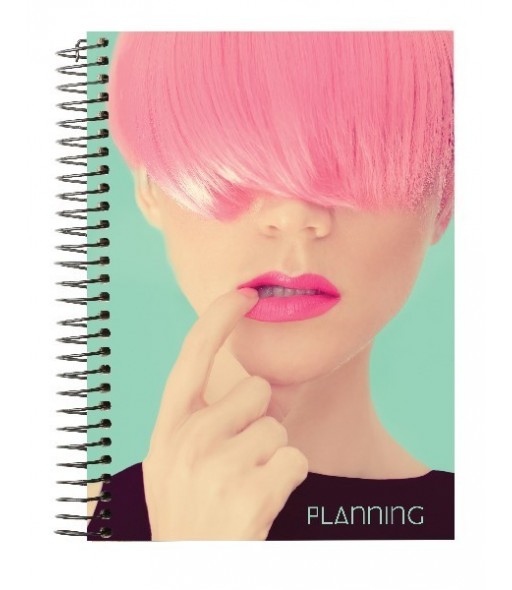 Planning Sibel: carnet de rendez-vous pour salon de coiffure 200pages.