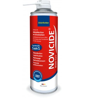 Spray désinfectant et...