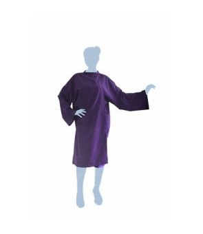 peignoir cape soft violet...