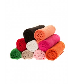 Serviettes grand teint rouge