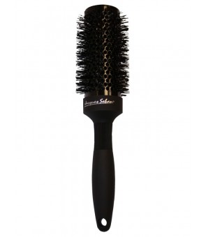 Brosse céramique ronde noir...