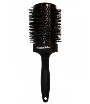 Brosse céramique ronde noir...