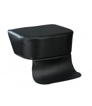 Pouf rehausseur noir