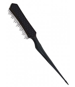 Brosse à chignon noire avec...